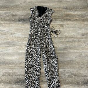 WHBM Camo Print Jumpsuit